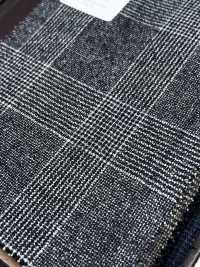 56CN5217 CANONICO (Canonico) Flanelle CLASSICS à carreaux Glen noir[Textile] CANONIQUE Images supplémentaires