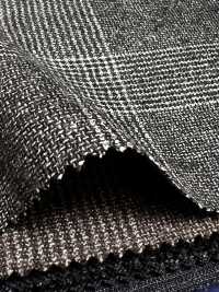 56CN5217 CANONICO (Canonico) Flanelle CLASSICS à carreaux Glen noir[Textile] CANONIQUE Images supplémentaires