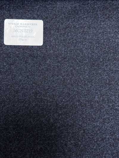 56CN5219 CANONICO Flanelle CLASSICS bleu marine