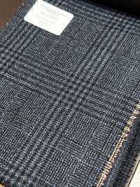 56CN5227 CANONICO (Canonico) 21 Mouline Saxony bleu marine à carreaux Glen[Textile] CANONIQUE Images supplémentaires