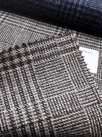 56CN5228 CANONICO 21 MOULINE SAXONY à carreaux Glen marron[Textile] CANONIQUE Images supplémentaires