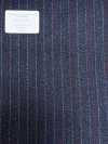 56CN5229 CANONICO 21 MOULINE SAXONY Rayure bleu marine/rouge