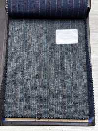 56CN5230 CANONICO 21 mouliné saxony Rayure gris/turquoise[Textile] CANONIQUE Images supplémentaires