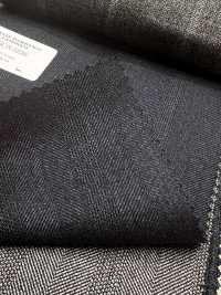 56CN5236 CANONICO (Canonico) RWS sergé peigné traditionnel 21 à rayure ombre bleu marine[Textile] CANONIQUE Images supplémentaires