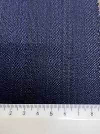 56CN5236 CANONICO (Canonico) RWS sergé peigné traditionnel 21 à rayure ombre bleu marine[Textile] CANONIQUE Images supplémentaires