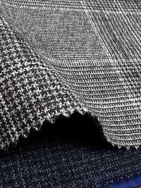 56CN5244 CANONICO tropical foulé à carreaux Glen marron[Textile] CANONIQUE Images supplémentaires