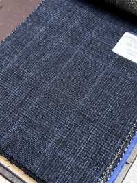 56CN5245 CANONICO Tropical foulé bleu marine à carreaux Glen[Textile] CANONIQUE Images supplémentaires