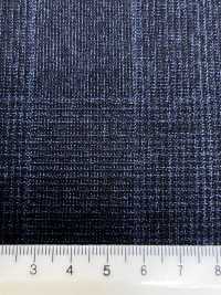 56CN5245 CANONICO Tropical foulé bleu marine à carreaux Glen[Textile] CANONIQUE Images supplémentaires