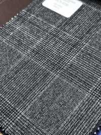 56CN5246 CANONICO (Canonico) tropical foulonné à carreaux Glen gris[Textile] CANONIQUE Images supplémentaires