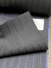 56CN5253 CANONICO PRUNELLE rayure ombrée bleu marine foncé[Textile] CANONIQUE Images supplémentaires