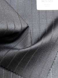 56CN5253 CANONICO PRUNELLE rayure ombrée bleu marine foncé[Textile] CANONIQUE Images supplémentaires