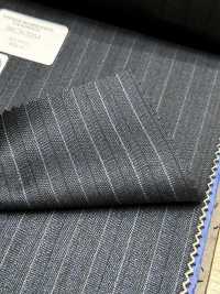56CN5254 CANONICO RWS 21 PRUNELLE rayure bleu marine[Textile] CANONIQUE Images supplémentaires