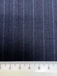56CN5254 CANONICO RWS 21 PRUNELLE rayure bleu marine[Textile] CANONIQUE Images supplémentaires