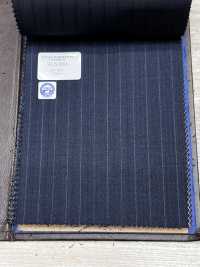 56CN5254 CANONICO RWS 21 PRUNELLE rayure bleu marine[Textile] CANONIQUE Images supplémentaires