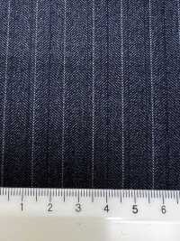 56CN5255 CANONICO RWS 21 PRUNELLE Rayure bleu marine[Textile] CANONIQUE Images supplémentaires