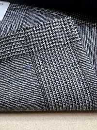 56CN5290 CANONICO (Canonico) tropical foulonné à carreaux Glen marron[Textile] CANONIQUE Images supplémentaires
