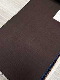 SR6501-BR Standard japonais haut de gamme Super120's stretch Solaro brun à fil unique sans motif irisé[Textile] HOSOI SYOJI Images supplémentaires