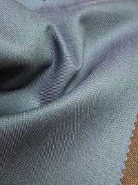 SR6511-BL Standard haut de gamme fabriqué au Japon Super 120’s fil simple stretch Solaro bleu uni irisé[Textile] HOSOI SYOJI Images supplémentaires