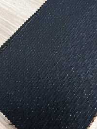 LA6511-GR Rayure verte en laine stretch lamée de soie, fabriquée au Japon[Textile] HOSOI SYOJI Images supplémentaires