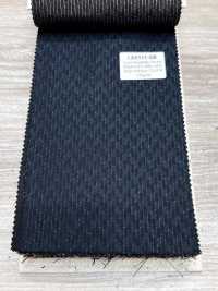 LA6511-GR Rayure verte en laine stretch lamée de soie, fabriquée au Japon[Textile] HOSOI SYOJI Images supplémentaires