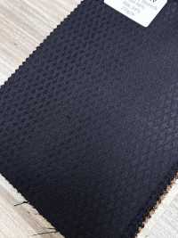 SK6511-NV Fabriqué au Japon, soie et laine extensibles, motif losange, bleu marine[Textile] HOSOI SYOJI Images supplémentaires