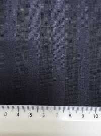 SK6512-NV Soie-laine extensible à rayures bleu marine, fabriqué au Japon[Textile] HOSOI SYOJI Images supplémentaires