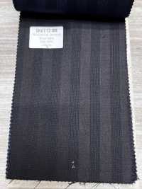 SK6512-BR Soie-laine stretch marron à rayures, fabriquée au Japon[Textile] HOSOI SYOJI Images supplémentaires