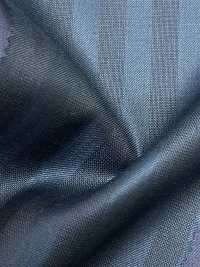 SK6512-GR Soie-laine stretch marron à rayures, fabriquée au Japon[Textile] HOSOI SYOJI Images supplémentaires