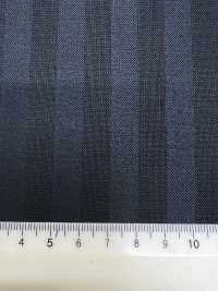 SK6512-GR Soie-laine stretch marron à rayures, fabriquée au Japon[Textile] HOSOI SYOJI Images supplémentaires