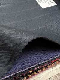 SK6521-GR Soie Laine extensible à rayures vertes fabriquée au Japon[Textile] HOSOI SYOJI Images supplémentaires