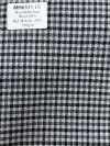 MH6511-LG Standard Fabriqué au Japon Laine Mohair peignée (style tonic) à carreaux gris clair