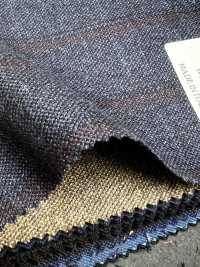 LP6606 Loro Piana bleu marine × rayure rouge[Tissu] HOSOI SYOJI Images supplémentaires
