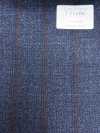 LP6606 Loro Piana bleu marine × rayure rouge