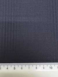 PR6531-NV Standard haut de gamme fabriqué au Japon Super 120's à simple fil rayé stretch bleu marine[Textile] HOSOI SYOJI Images supplémentaires