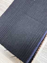 PR6531-CG Standard national Premium Super120's à fil simple extensible rayé anthracite en velours côtelé gris[Textile] HOSOI SYOJI Images supplémentaires
