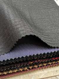 PR6531-CG Standard national Premium Super120's à fil simple extensible rayé anthracite en velours côtelé gris[Textile] HOSOI SYOJI Images supplémentaires