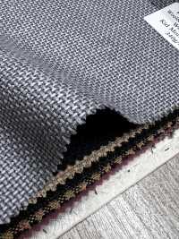 MH4501-LG Hopsack mohair standard fabriqué au Japon gris clair[Textile] HOSOI SYOJI Images supplémentaires