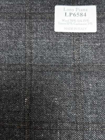 LP6584 Loro Piana carreaux gris