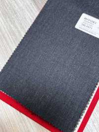 3ML4471 26AW MIYUKI ESSENTIALS Sergé extensible gris charbon uni[Textile] Filatures De Laine Miyuki Images supplémentaires