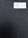 3ML4471 26AW MIYUKI ESSENTIALS Sergé extensible gris charbon uni