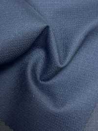 3ML4526 26AW MIYUKI Textile MIYUKI ESSENTIALS sergé extensible bleu marine uni Filatures De Laine Miyuki Images supplémentaires