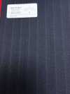 4MG4550 26AW MARUNOUCHI Sergé rayé bleu marine