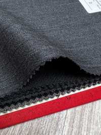 4MG4572 26AW MARUNOUCHI Sergé à rayures gris moyen[Textile] Filatures De Laine Miyuki Images supplémentaires