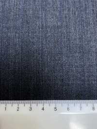 4MG4572 26AW MARUNOUCHI Sergé à rayures gris moyen[Textile] Filatures De Laine Miyuki Images supplémentaires