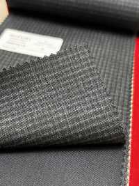 4MG4616 26AW MARUNOUCHI Sergé à carreaux gris charbon[Textile] Filatures De Laine Miyuki Images supplémentaires