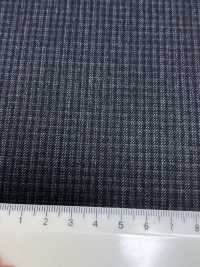 4MG4616 26AW MARUNOUCHI Sergé à carreaux gris charbon[Textile] Filatures De Laine Miyuki Images supplémentaires