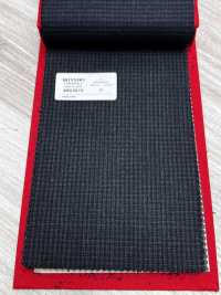 4MG4616 26AW MARUNOUCHI Sergé à carreaux gris charbon[Textile] Filatures De Laine Miyuki Images supplémentaires