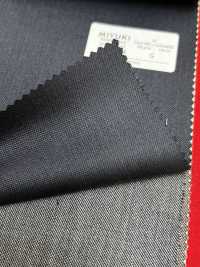 4MR4634 26AW Super100's × Cachemire bleu marine uni[Textile] Filatures De Laine Miyuki Images supplémentaires