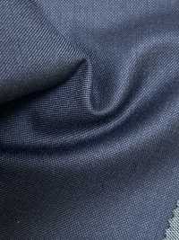 4MR4634 26AW Super100's × Cachemire bleu marine uni[Textile] Filatures De Laine Miyuki Images supplémentaires
