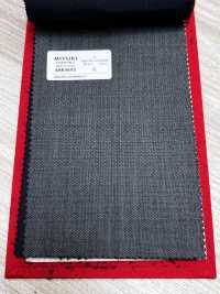 4MR4645 26AW Super100's × cachemire gris moyen sans motif[Textile] Filatures De Laine Miyuki Images supplémentaires